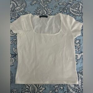 White Brandy Melville tshirt
